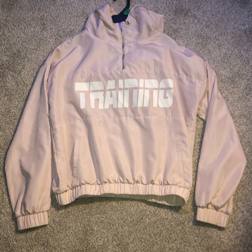 Pull over long sleep windbreaker